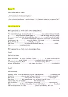 Vista previa - Hojas de trabajo - Hilfsverben "haben" und "sein" im Präsens und Präteritum A1 - página 3