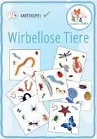 Vorschau - Spiele - Wirbellose Tiere - "Wer sieht es zuerst?"Kartenspiel - Deckblatt
