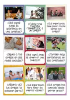 Vorschau - Stationenlernen - AMISTAD - preguntas Spanisch (Bildkarten / Sprechanlässe) - Seite 1