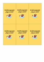 Vorschau - Spiele - Ernährungsspiel "Sag es nicht" (36 Spielkarten) - Seite 1