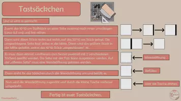 Vorschau - Mal- und Bastelvorlagen - Tastsäckchen Nähanleitung - Sinne & Sinnesorgane schulen - Seite 2