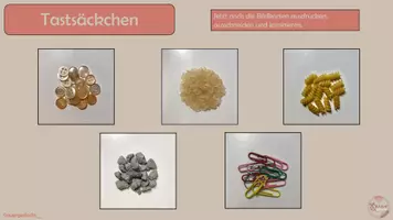 Vorschau - Mal- und Bastelvorlagen - Tastsäckchen Nähanleitung - Sinne & Sinnesorgane schulen - Seite 3