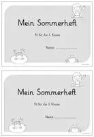 Vorschau - Arbeitsblätter - Wiederholungsheft/Ferienheft - Fit für die 3. Klasse - Seite 1