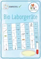 Vorschau - Spiele - Bio Laborgeräte – Domino Spiel - Deckblatt