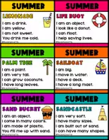 Vista previa - Juegos / Gamificación - I CAN SPEAK Series SUMMER Say and Guess - página 2