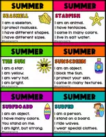 Vista previa - Juegos / Gamificación - I CAN SPEAK Series SUMMER Say and Guess - página 3