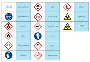 Vorschau - Spiele - Gefahrensymbole - Domino Spiel - Seite 2