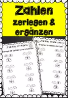Vorschau - Arbeitsblätter - Zahlen zerlegen und ergänzen im ZR 20 - Deckblatt