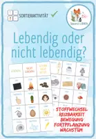 Vorschau - Spiele - Lebendig oder nicht lebendig? – Sortieraktivität - Deckblatt