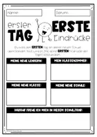 Vorschau - Arbeitsblätter - Erste Eindrücke am ersten Schultag an der neuen Schule - Seite 2