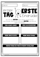 Vorschau - Arbeitsblätter - Erste Eindrücke am ersten Schultag an der neuen Schule - Seite 3