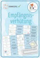 Vorschau - Spiele - Verhütung – Domino Spiel - Deckblatt