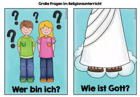 Vorschau - Arbeitsblätter - Große Fragen im Religionsunterricht - Erste Religionsstunde - Seite 3