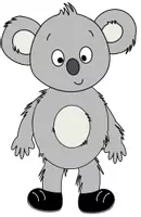 Vorschau - selbst erstellte Cliparts/Grafiken - Koala Clipart Erweiterungsset 1 - Seite 1