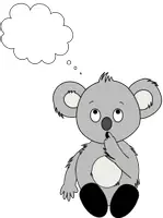 Vorschau - selbst erstellte Cliparts/Grafiken - Koala Clipart Erweiterungsset 1 - Seite 2