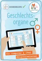 Vorschau - Spiele - Geschlechtsorgane - digitale Zuordungsaktivität für Computer & iPad - Deckblatt