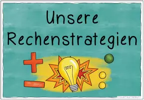 Vorschau - Poster - Merkplakate Rechenstrategien - Seite 3
