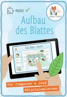 Vorschau - Spiele - Struktur und Aufbau des Blattes – digitales Puzzle für Computer & iPad - Deckblatt