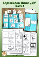 Vorschau - Arbeitsblätter - Ich-Lapbook (Thema: Das bin ich) - Deckblatt