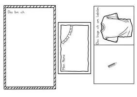 Vorschau - Arbeitsblätter - Ich-Lapbook (Thema: Das bin ich) - Seite 2