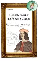 Vorschau - Mal- und Bastelvorlagen - Kunststunde: Künstlerreihe Raffaello Santi - Deckblatt