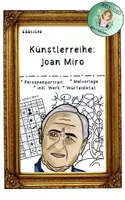 Vorschau - Mal- und Bastelvorlagen - Kunststunde: Künstlerreihe Joan Miro - Deckblatt