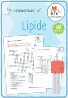 Vorschau - Arbeitsblätter - Lipide - Kreuzworträtsel (Abitur) - Deckblatt