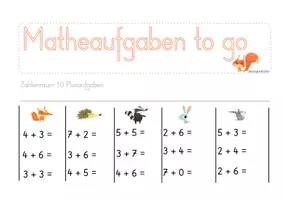 Vorschau - Arbeitsblätter - Mathematik: Aufgaben zum Abreissen - Seite 2