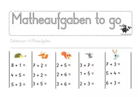 Vorschau - Arbeitsblätter - Mathematik: Aufgaben zum Abreissen - Seite 3