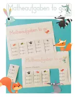 Vorschau - Arbeitsblätter - Mathematik: Aufgaben zum Abreissen - Deckblatt