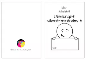 Vorschau - Arbeitsblätter - Dehnungs-h & silbentrennendes h Mini-Arbeitsheft - Seite 2