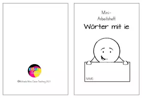 Vorschau - Arbeitsblätter - Wörter mit ie Mini-Arbeitsheft - Seite 2