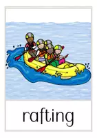 Vista previa - Decoración del aula - FRANÇAIS / francés flash cards - les sports nautiques - página 1
