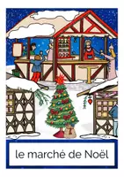 Vista previa - Decoración del aula - FRANÇAIS / francés flash cards Noël / Navidad - página 1