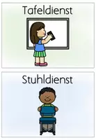 Vorschau - Poster - Klassenorganisation Waldtiere | Klassendienste & Klassenzimmer Deko - Seite 1