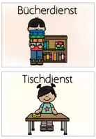 Vorschau - Poster - Klassenorganisation Waldtiere | Klassendienste & Klassenzimmer Deko - Seite 2