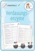 Vorschau - Spiele - Verdauungsenzyme - Lernkontrolle - Deckblatt