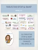 Vista previa - Hojas de trabajo - Paquete de materiales: Tarjetas Stop&Swap (Nivel A1-B2) - página 1