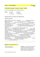 Vista previa - Hojas de trabajo - Futur I - Unsere Zukunft (Lückentext) B1 - página 1