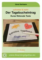 Vorschau - Arbeitsblätter - Schreiben & mehr - Der Tagebucheintrag - Deckblatt