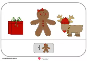 Vorschau - Arbeitsblätter - Menge einkreisen ZR10 - WINTER/WEIHNACHTEN - Seite 3