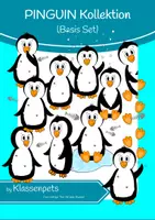 Vorschau - selbst erstellte Cliparts/Grafiken - Pinguin Clipart Kollektion - Seite 1