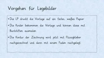 Vorschau - Stundenentwürfe - Werken: Fadenbilder und/ oder Stempel gestalten - Seite 3