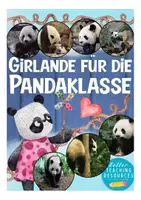 Vorschau - Mal- und Bastelvorlagen - Schulanfang Pandaklasse Wimpel / Girlande - Deckblatt