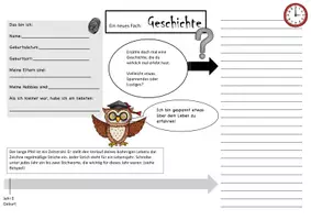 Vorschau - Arbeitsblätter - Ein neues Fach - Geschichte (eyfraudings) Titel - Seite 3
