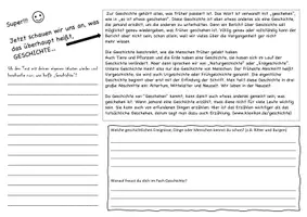 Vorschau - Arbeitsblätter - Ein neues Fach - Geschichte (eyfraudings) Titel - Deckblatt