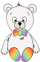 Vorschau - selbst erstellte Cliparts/Grafiken - Eisbär Clipart (mit Schleife) Erweiterungsset 1 - Seite 2