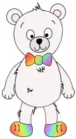 Vorschau - selbst erstellte Cliparts/Grafiken - Eisbär Clipart (mit Schleife) Erweiterungsset 1 - Seite 3