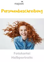Vorschau - Poster - Fotokartei Personenbeschreibung - Personenbeschreibung 3. Klasse - Deckblatt