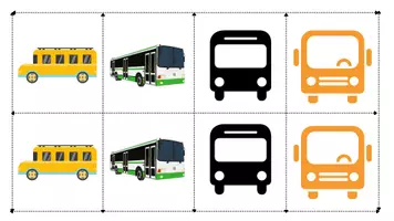 Vista previa - Juegos / Gamificación - JUEGO DE MEMORIA MEDIOS DE TRANSPORTE - página 3